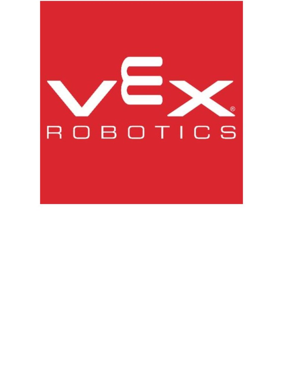 VEX robotics logo with words Inspiration for the future